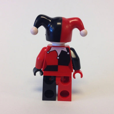 LEGO Minifigure-Harley Quinn - Black and Red Hands-Super Heroes / Batman II-SH024-Creative Brick Builders